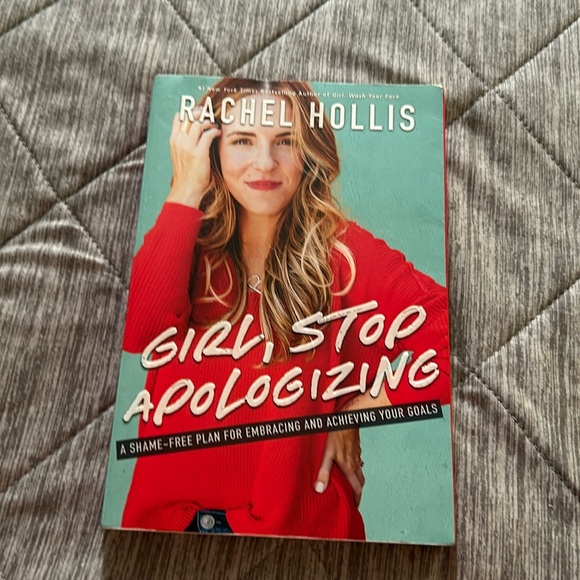 Girl, Stop Apologizing by Rachel Hollis Softcover - Picture 1 of 7